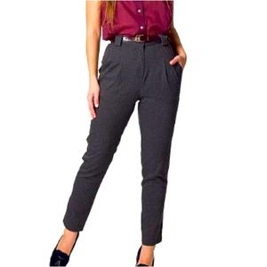 American Apparel Twill High Waisted Pleated Pants
